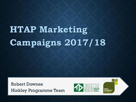 HTAP Marketing Campaigns 2017/18