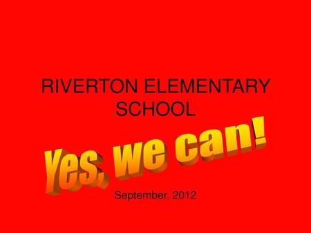 RIVERTON ELEMENTARY SCHOOL