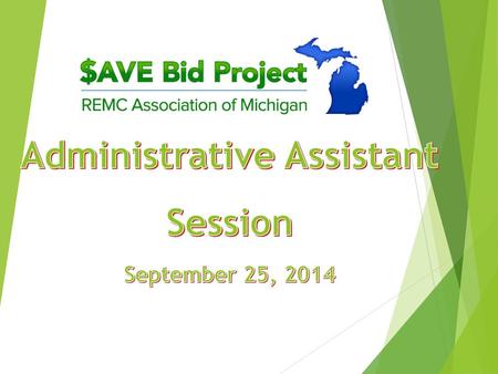 Administrative Assistant Session September 25, 2014