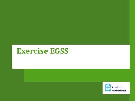 Exercise EGSS.