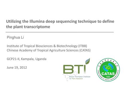 Utilizing the Illumina deep sequencing technique to define