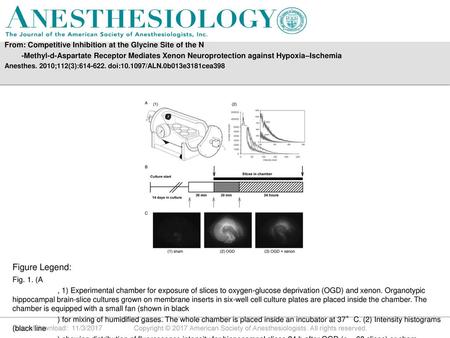 Anesthes. 2010;112(3): doi: /ALN.0b013e3181cea398 Figure Legend: