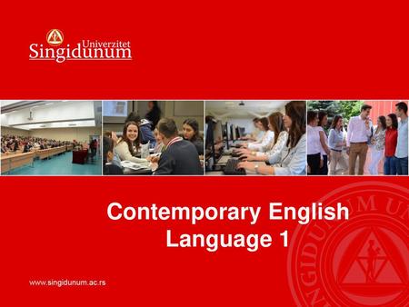 Contemporary English Language 1