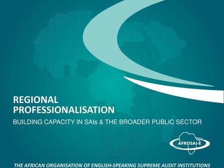 Regional professionalisation