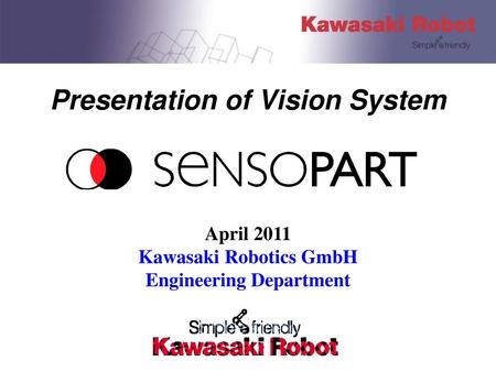 Presentation of Vision System