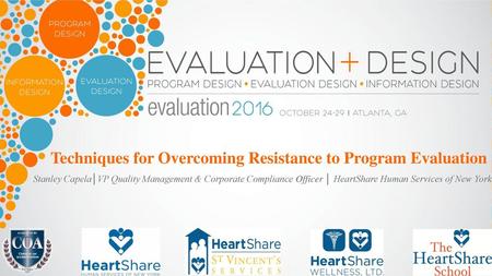 Techniques for Overcoming Resistance to Program Evaluation