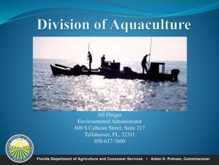 Division of Aquaculture