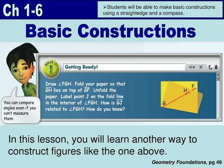 Ch 1-6 Basic Constructions