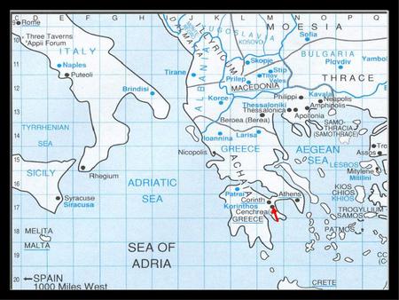 Book Place Date Galatians Antioch of Syria 40-49, after Paul’s 1st Missionary journey 1 Thessalonians Corinth 50-54, in Paul’s 2nd Missionary journey 2.