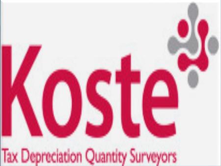 Introduction Koste Tax Depreciation Quantity Surveyors specialise in the preparation of Inspected Tax Depreciation Schedules from just $495+GST for Residential,