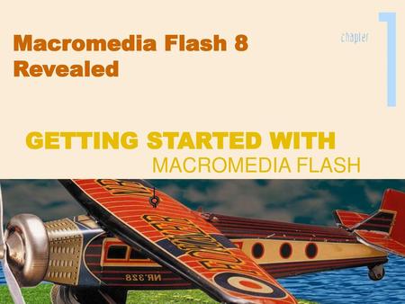 Chapter Lessons Understand the Macromedia Flash workspace