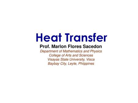 Prof. Marlon Flores Sacedon