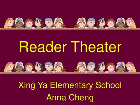 Xing Ya Elementary School Anna Cheng