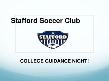 COLLEGE GUIDANCE NIGHT!