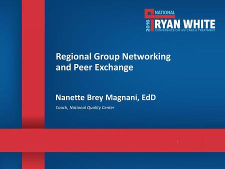 Regional Group Networking and Peer Exchange