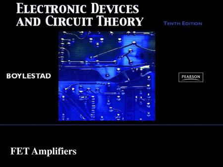 FET Amplifiers.