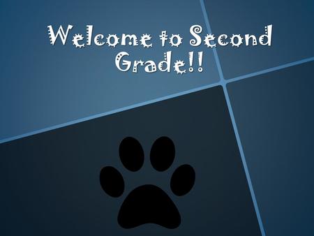 Welcome to Second Grade!!