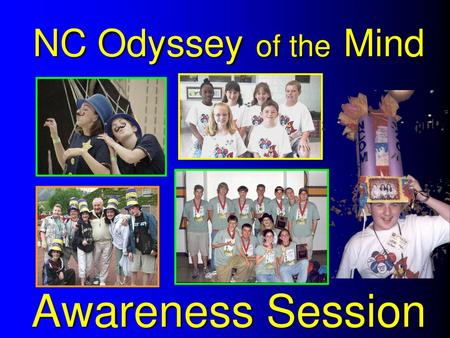 NC Odyssey of the Mind Awareness Session