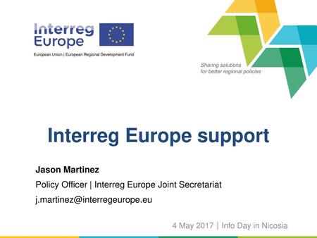 Interreg Europe support