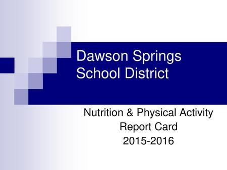 Dawson Springs School District