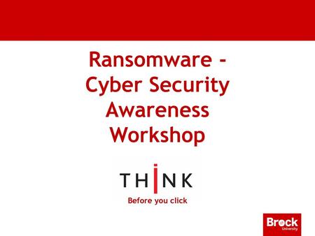 Cyber Security Awareness Workshop