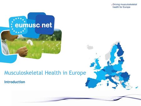 Musculoskeletal Health in Europe