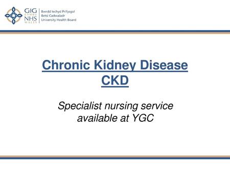 Chronic Kidney Disease CKD