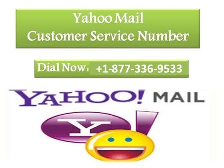 Yahoo Mail Technical Support Number 1877-503-0107