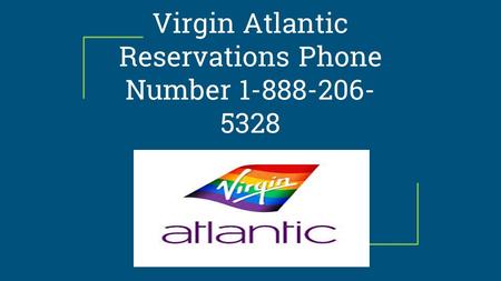 Virgin Atlantic Reservations Phone Number