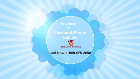 Facebook Phone Number Welcome To Call Now