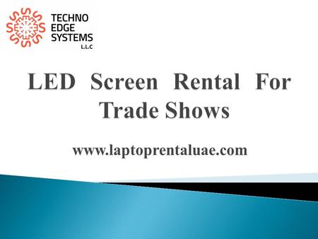 LED Screen Rental Dubai - Techno Edge Systems