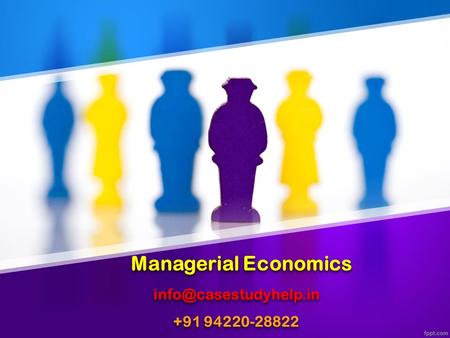 Managerial Economics