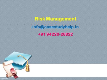 Risk Management