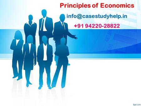 Principles of Economics