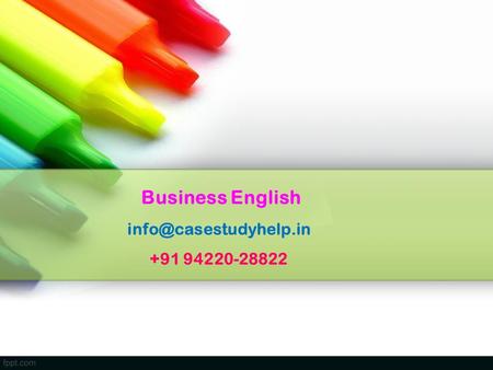 Business English