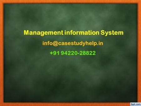 Management information System