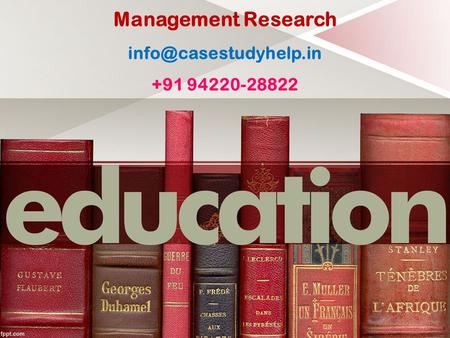 Management Research