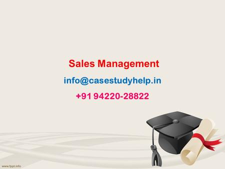 Sales Management