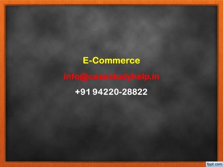 E-Commerce