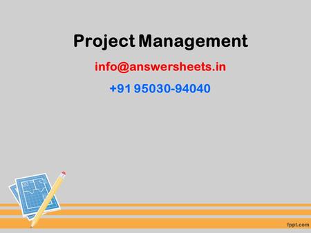 Project Management