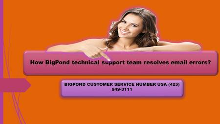 How BigPond technical support team resolves  errors? 