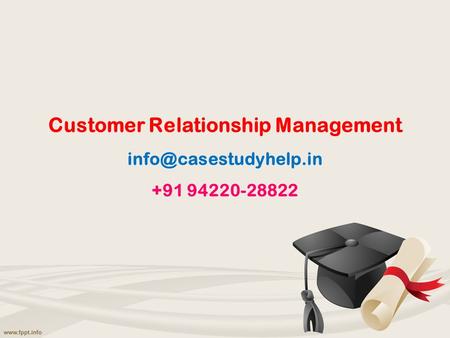 Customer Relationship Management