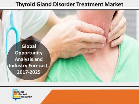 Thyroid Gland Disorder Treatment Market to Reach $2,771 Mn,Globally,by 2025