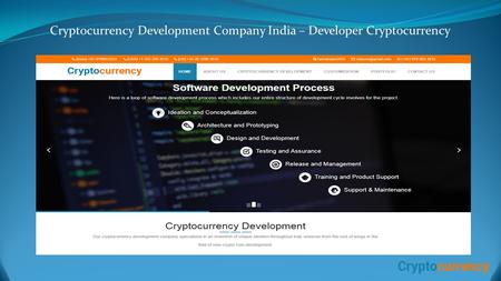 Cryptocurrency Development Company India – Developer Cryptocurrency.