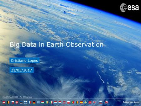 Big Data in Earth Observation