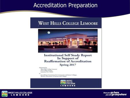 Accreditation Preparation