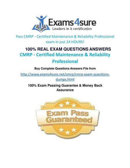 100% Exam Passing Guarantee & Money Back Assurance