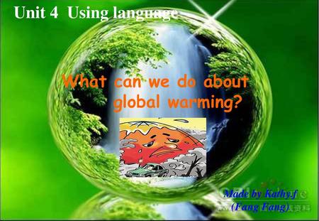 What can we do about global warming?