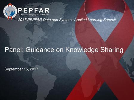 Panel: Guidance on Knowledge Sharing