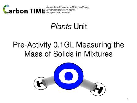 Carbon: Transformations in Matter and Energy